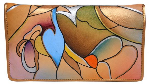 Colors Of The Wind Hand Painted Wallet