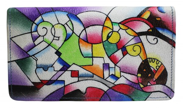 Mosaic Hand Painted Wallet