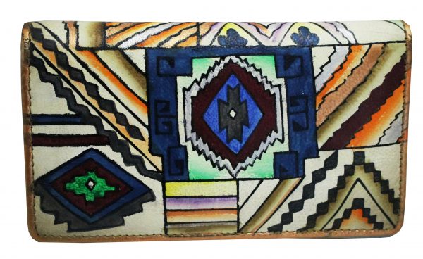 Southwestern Hand Painted Wallet