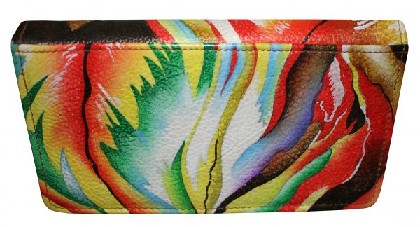 Wind Art Hand Painted Wallet - Image 2