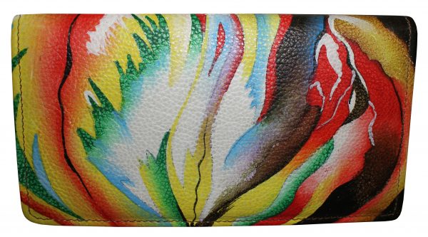 Wind Art Hand Painted Wallet