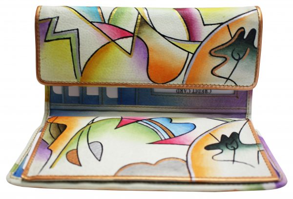 Hand Painted Wallet - Image 3