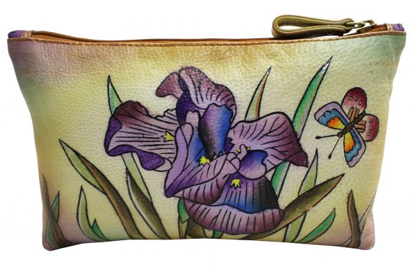 Iris Hand Painted Large Clutch - Image 2