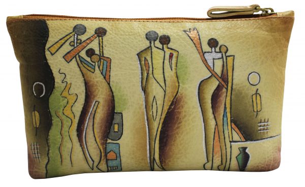 Large Hand painted Clutch - Image 2