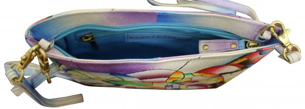 Mosaic Hand Painted Cross-body Shoulder Bag - Image 4