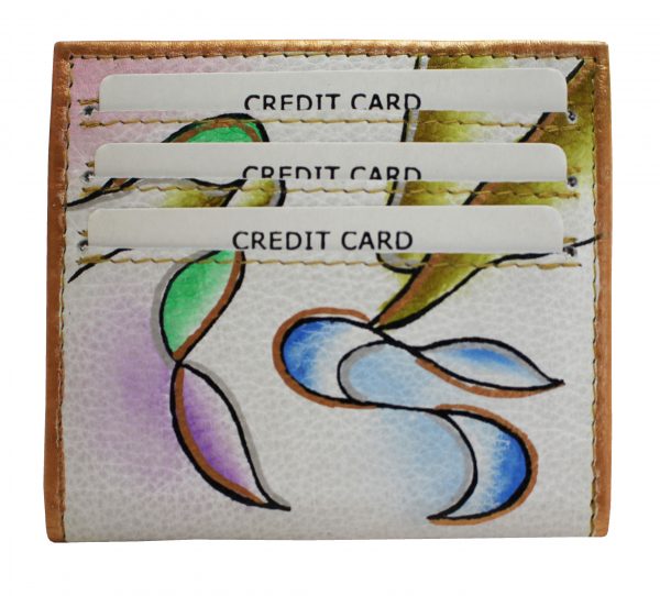 Hand Painted Credit Card Holder