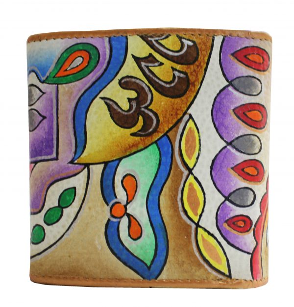 Colors Hand Painted Wallet - Image 2