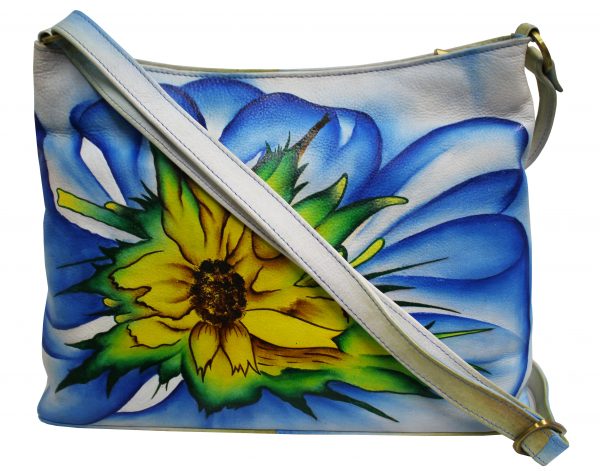 Sunflower Hand Painted Shoulder Bag