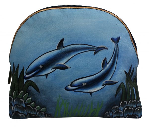 Hand Painted Large Coin Purse - Image 7