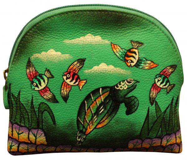 Hand Painted Large Coin Purse - Image 15