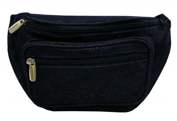 Blue Denim Fanny Pack