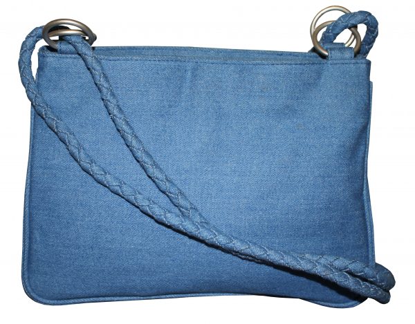 Blue Denim Hand Bag