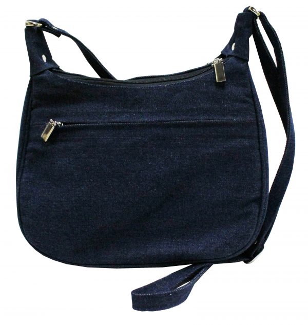 Blue Denim Hand Bag - Image 2