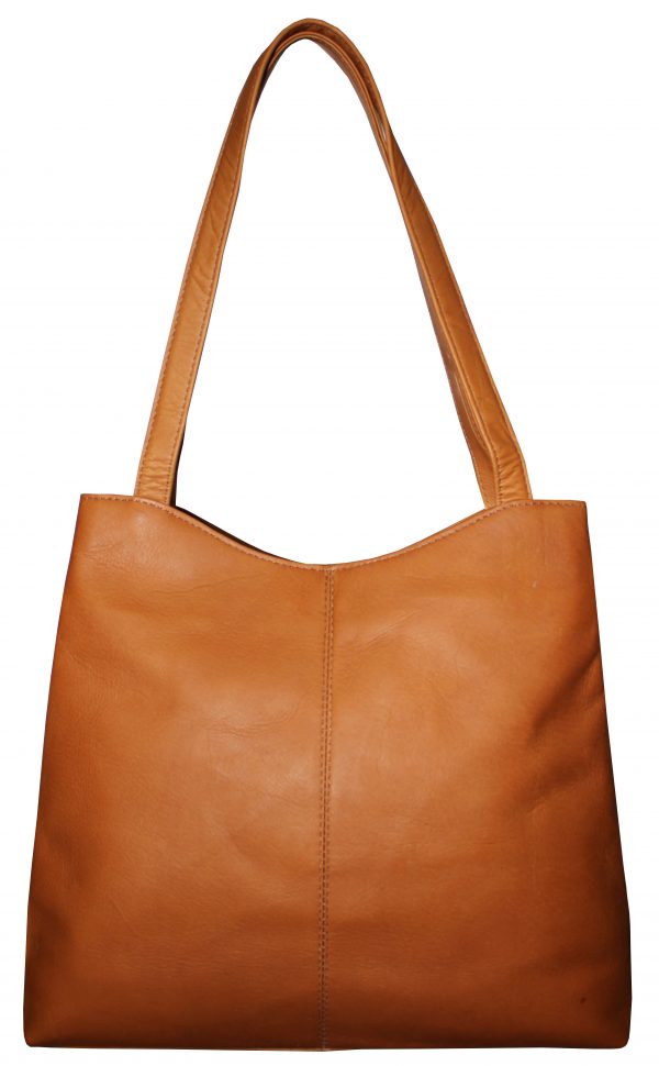 All Leather Medium Hand Bag