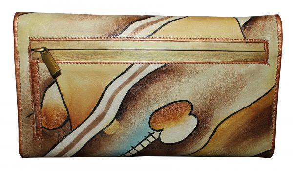 Hand Painted Wallet - Image 2