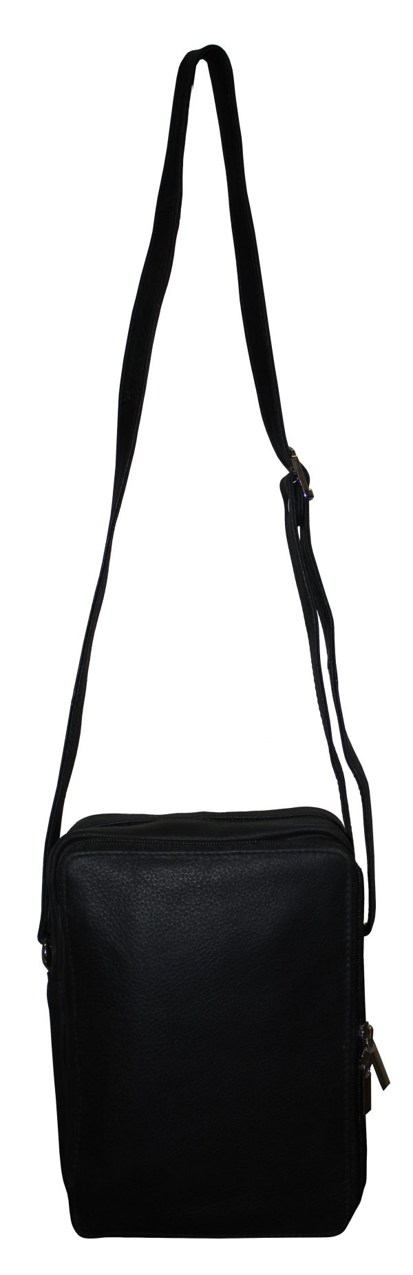 Leather mens shoulder bag - Image 2